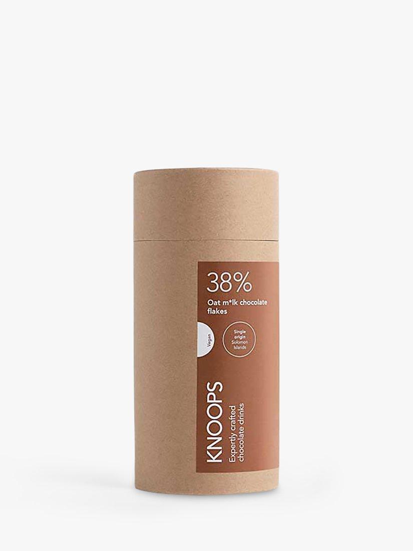 Knoops 38% Oat Milk Chocolate Flakes, 250g
