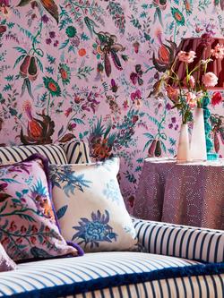 Harlequin x Sophie Robinson Wonderland Floral Wallpaper - view 2, HSRW113066