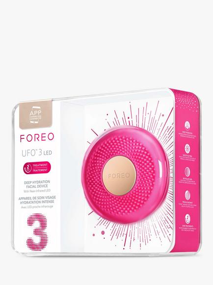 FOREO UFO 3 LED Deep Hydration Facial Device, Fuchsia - view 2, Fuchsia
