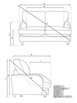 John Lewis Clover Large 3 Seater Sofa, Dark Leg, Chunky Chenille Charcoal - view 2, Chunky Chenille Charcoal