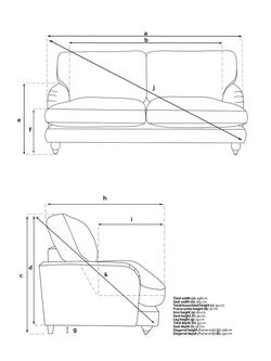 John Lewis Clover Large 3 Seater Sofa, Light Leg - view 2, Fine Chenille Natural