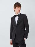 Kin Oversized Ready Tied Silk Blend Bow Tie, Black