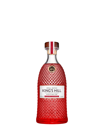 Kings Hill Rhubarb and Raspberry Gin, 70cl, Multi