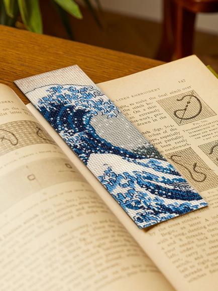 DMC The Great Wave Bookmark Cross Stitch Kit, Multi