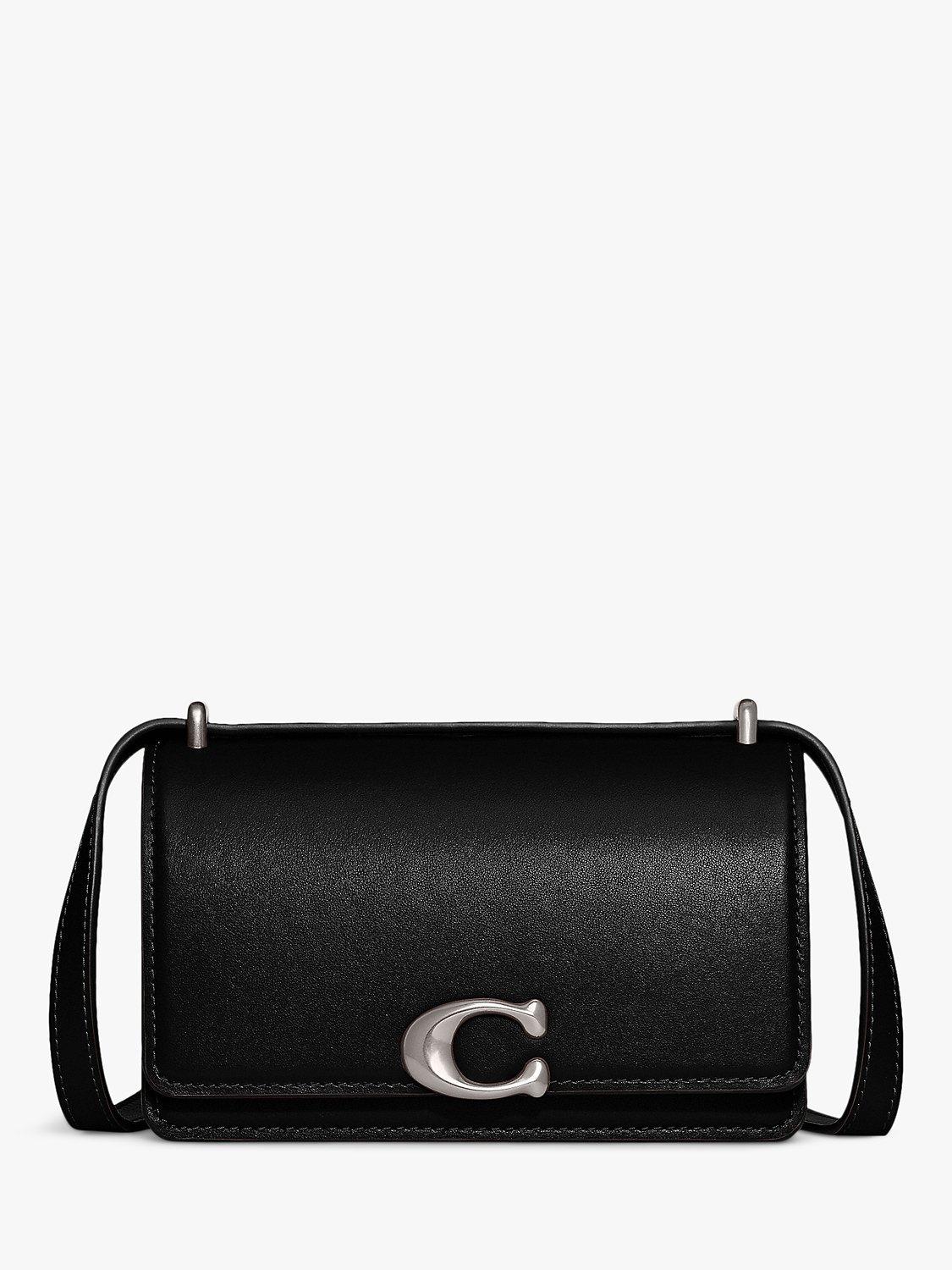 Coach Bandit Leather Cross Body Bag, Black