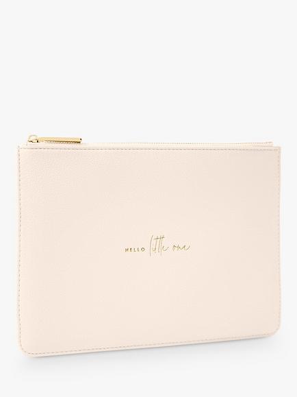 Katie Loxton Hello Little One Baby Perfect Pouch Bag, Eggshell, Eggshell
