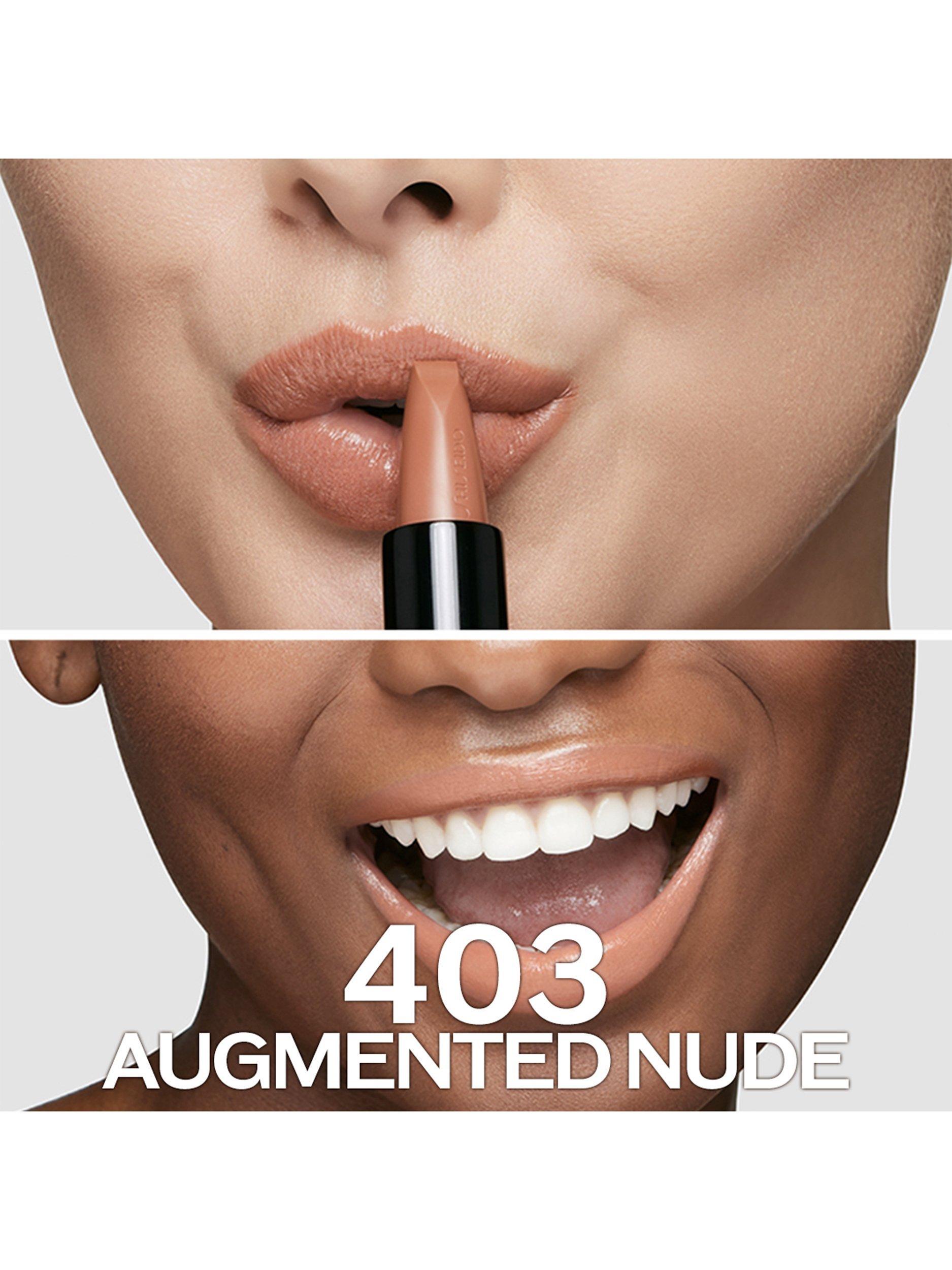 Product image 3 of 6, which shows Shiseido Technosatin Gel Lipstick, 403 Augmented Nude