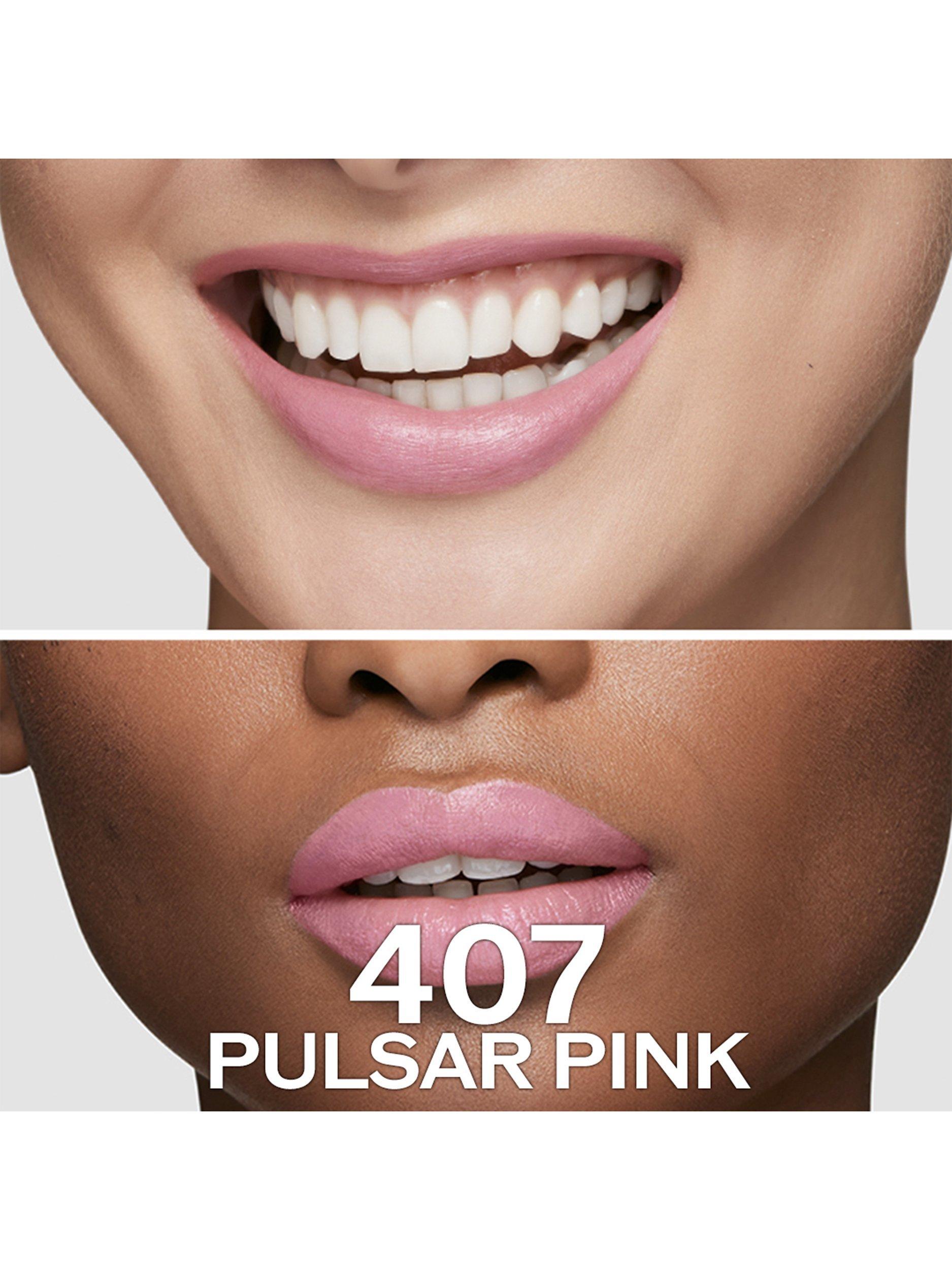Product image 3 of 6, which shows Shiseido Technosatin Gel Lipstick, 407 Pulsar Pink