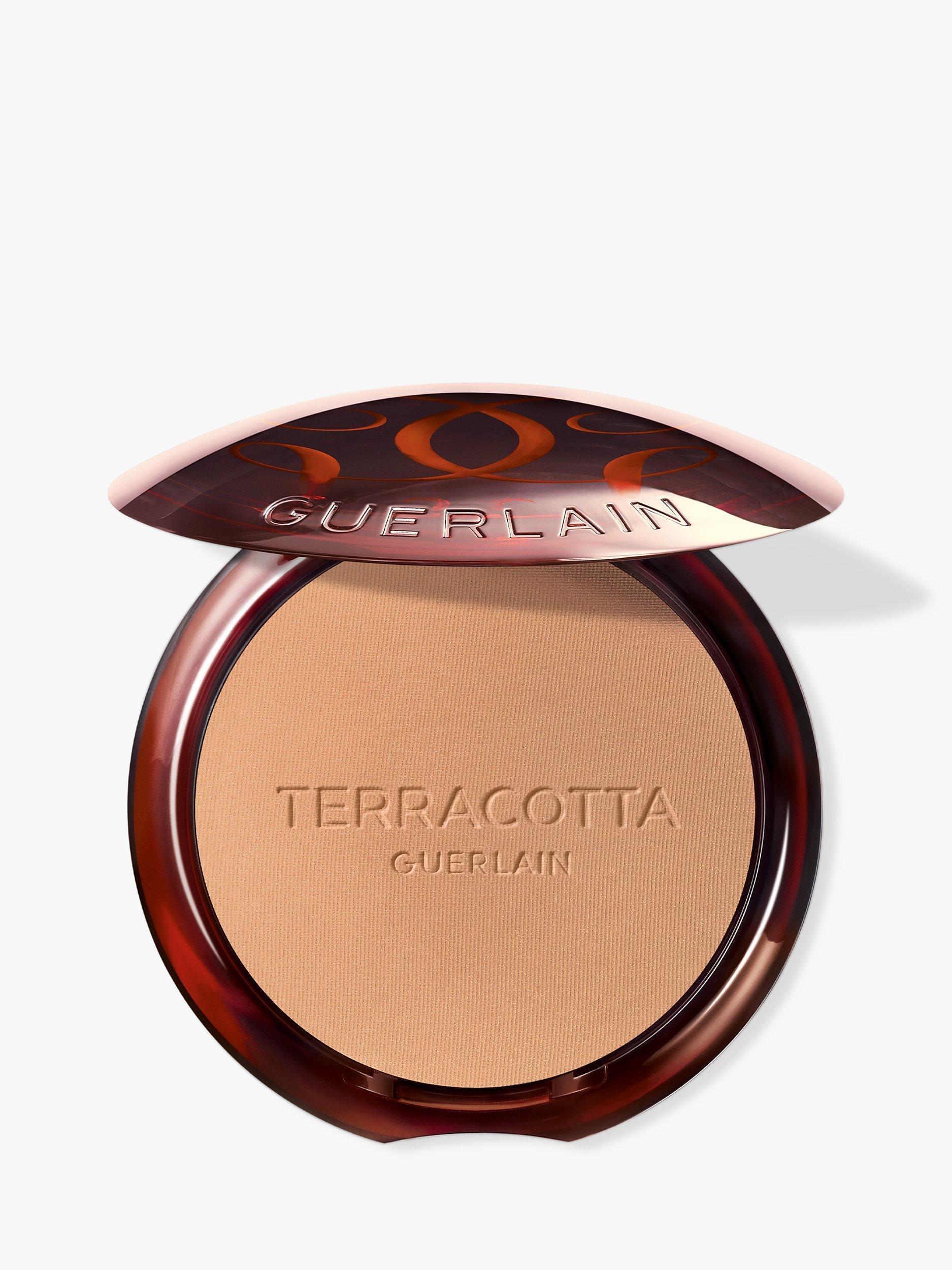 Product image 1 of 7, which shows Guerlain Terracotta The Bronzing Powder - 96% Naturally-Derived Ingredients, 01 Light Warm