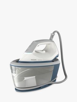 Philips 2000 Series PSG2000/20 Steam Generator Iron, White/Blue, Blue