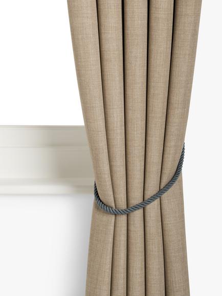 John Lewis Small Rope Tieback, Pack of 2 - view 2, Mid Grey