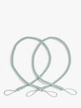 John Lewis Small Rope Tieback, Pack of 2, Duck Egg