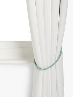 John Lewis Small Rope Tieback, Pack of 2 - view 2, Duck Egg