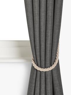 John Lewis Large Rope Tieback, Pack of 2, Champagne