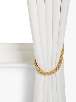 John Lewis Large Rope Tieback, Pack of 2 - view 2, Gold
