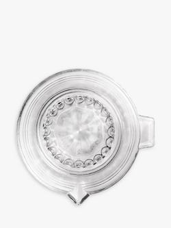 John Lewis Glass Citrus Squeezer - view 2, Clear Clear