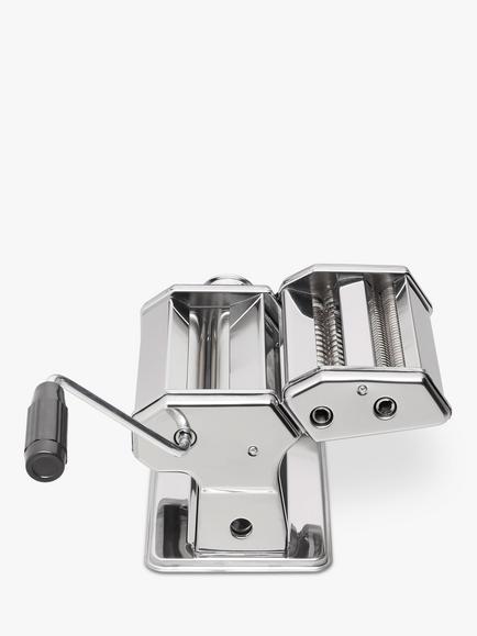 John Lewis Stainless Steel Pasta Machine - view 2, Silver