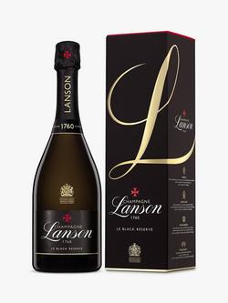 Lanson Le Black Reserve Champagne Gift Box, 75cl, Multi