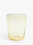 John Lewis White Rim Glass Tumbler, 350ml