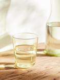 John Lewis White Rim Glass Tumbler, 350ml