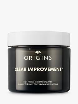 Origins Clear Improvement™ Rich Purifying Charcoal Mask, 75ml, 