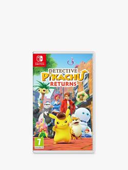 Detective Pikachu Returns, Switch, White