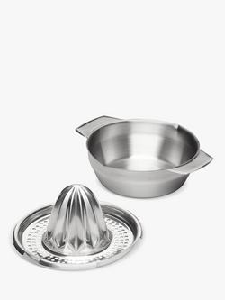 John Lewis Stainless Steel Citrus Squeezer - view 2, Silver