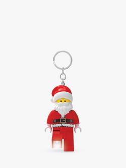 LEGO Santa Light Up Keyring, Red, Red