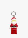 LEGO Santa Light Up Keyring, Red