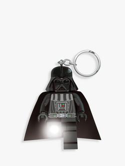 LEGO Star Wars Darth Vader Light Up Keyring, Black, Black