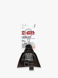 LEGO Star Wars Darth Vader Light Up Keyring, Black