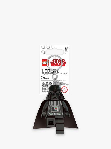 LEGO Star Wars Darth Vader Light Up Keyring, Black - view 2, Black