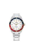 Tommy Hilfiger Men's Automatic Date Bracelet Strap Watch