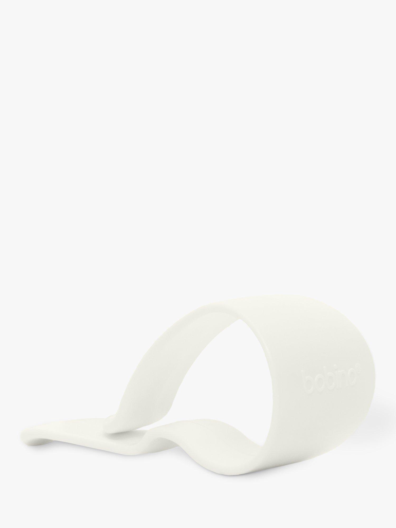 Bobino Plain Car Visor Sunglasses Clip, Cream