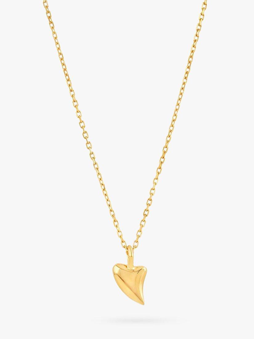 Dinny Hall Thalassa Baby Shark's Tooth Pendant Necklace, Gold