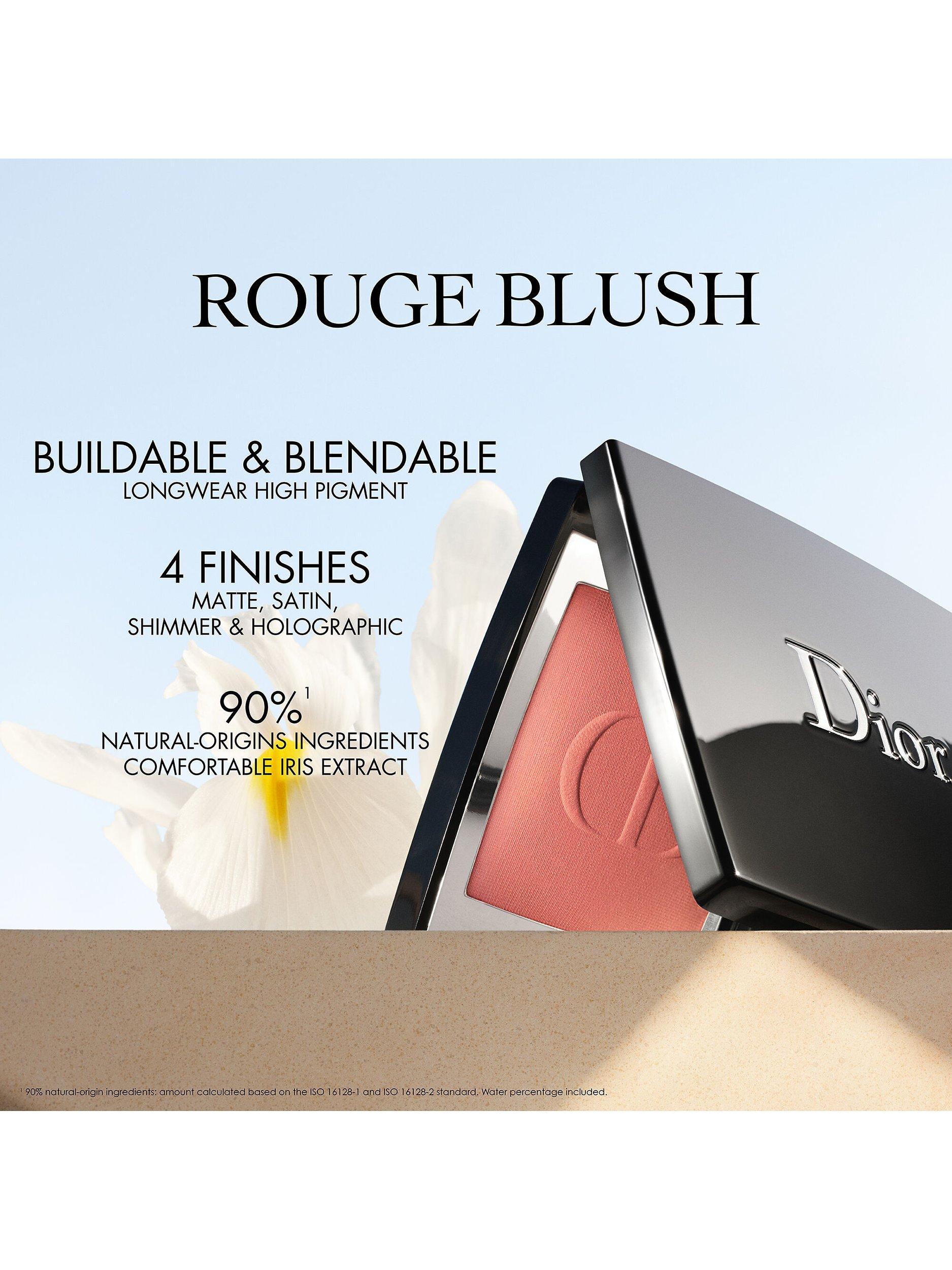 Product image 4 of 7, which shows DIOR Rouge Blush, 999 Satin