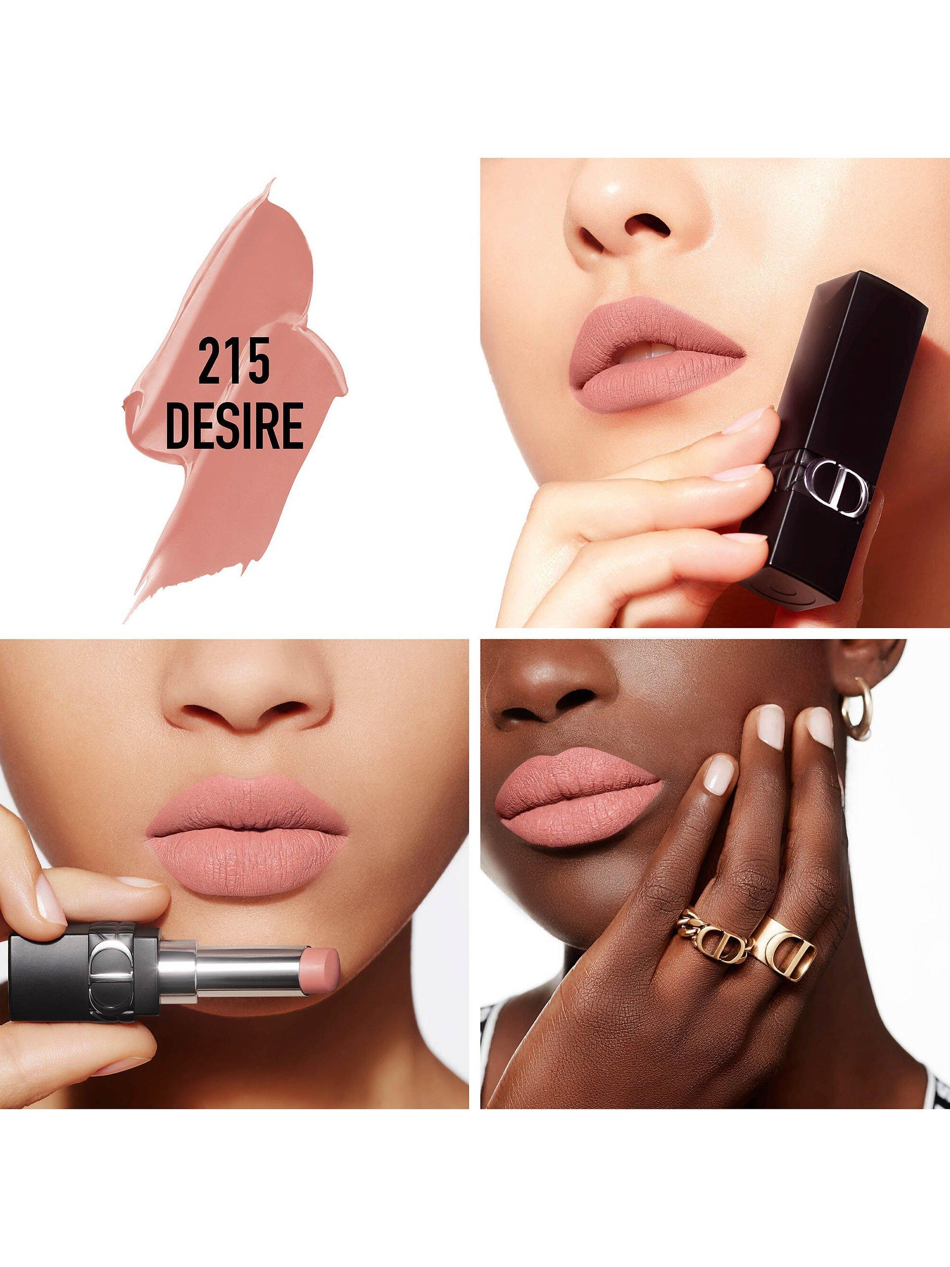 Product image 2 of 5, which shows DIOR Rouge DIOR Forever Lipstick, 215 Desire