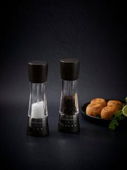 Cole & Mason Derwent Gourmet Precision+ Salt and Pepper Mills Set, Black - view 2, Black