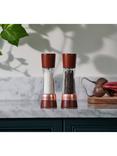 Cole & Mason Derwent Gourmet Precision+ Salt and Pepper Mills Set, Chestnut/Rose Gold