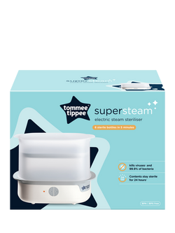 Tommee Tippee Super-Steam Advanced Electric Steriliser - view 2, White