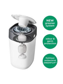 Tommee Tippee Twist & Click Nappy Bin Refills, Pack of 6 - view 2, 0