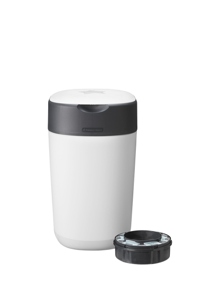 Tommee Tippee Twist & Click Sangenic Nappy Disposal System, White