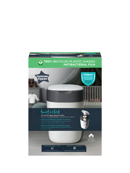 Tommee Tippee Twist & Click Sangenic Nappy Disposal System - view 2, 0