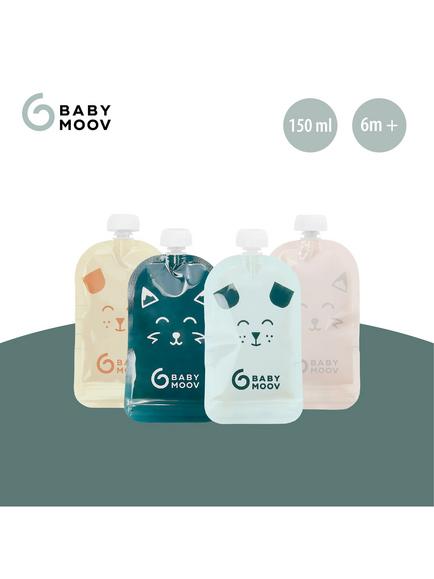 Babymoov Reuseable Pouches, Pack of 20, Multi - view 2, MUlti