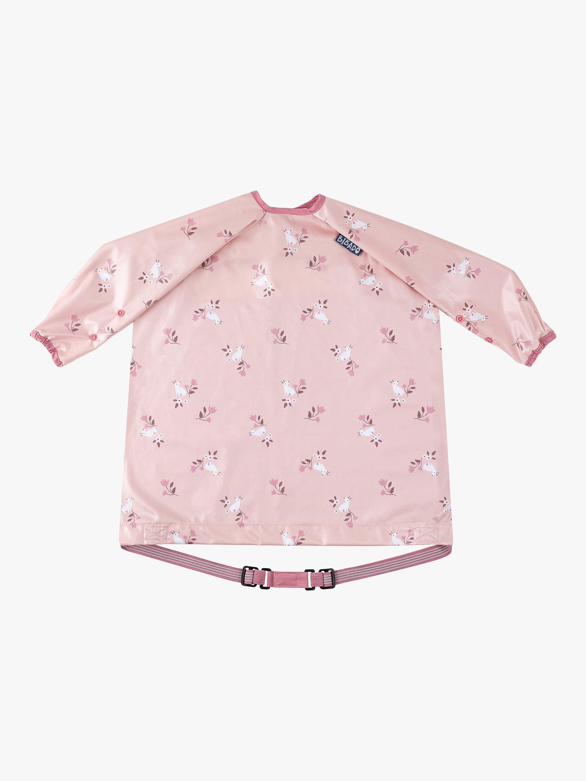 Bibado Curious Cottontails Long Sleeve Coverall Weaning Bib