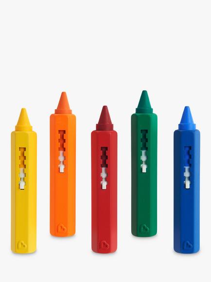 Munchkin Draw Bath Crayons Bath Toy, Multi
