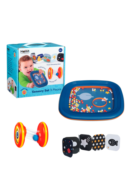 Halilit Tummy Time Sensory Kit, Multi Multi