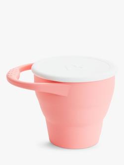 Munchkin C'est Silicone! Snack Catcher, Coral