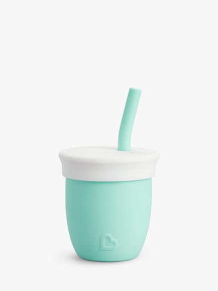 Munchkin C'est Silicone Straw Cup, Mint