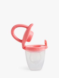 Munchkin Silicone Baby Food Feeder, Pink